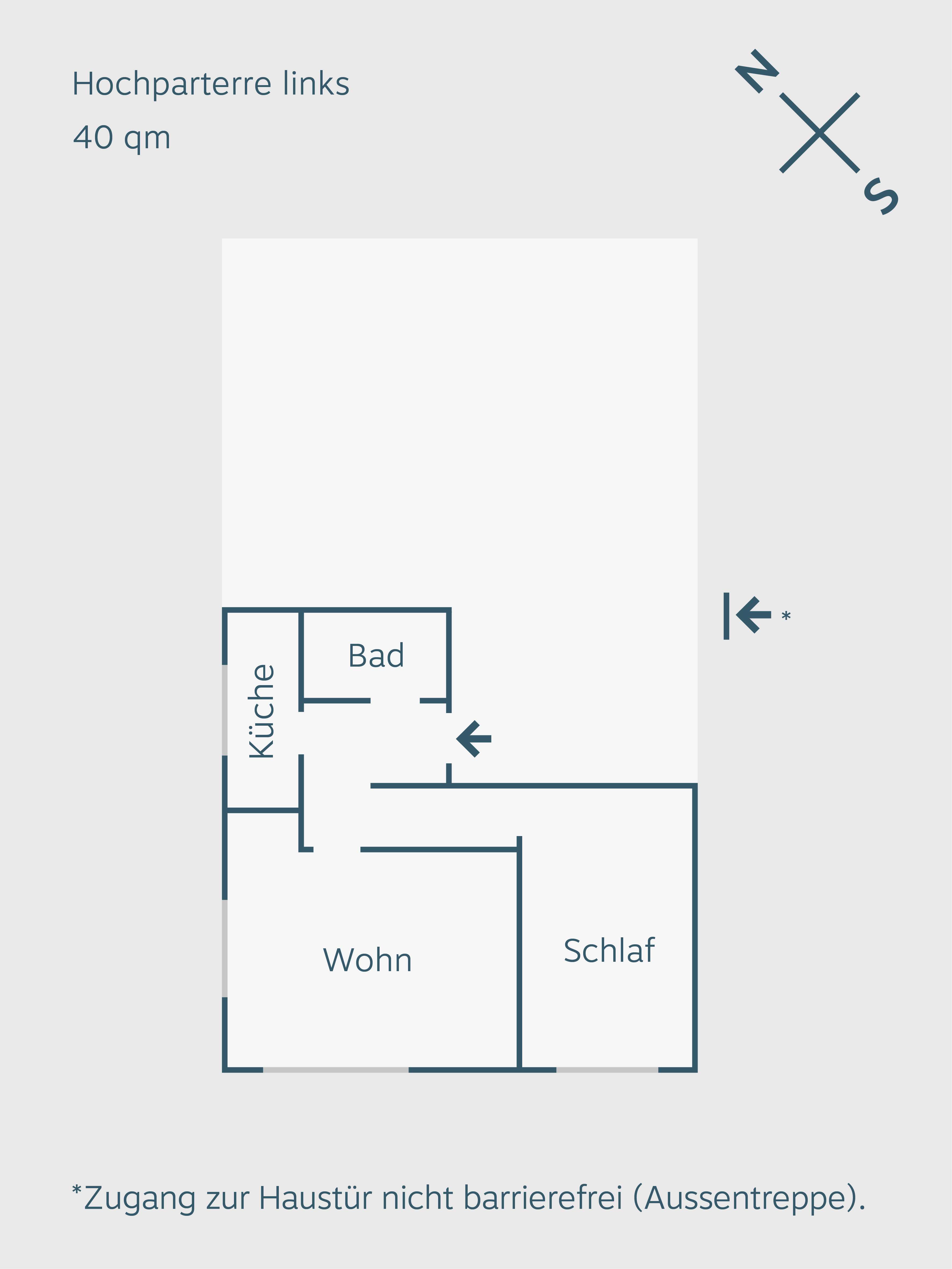 Amrumbank Ferienwohnung 3 Grundriss